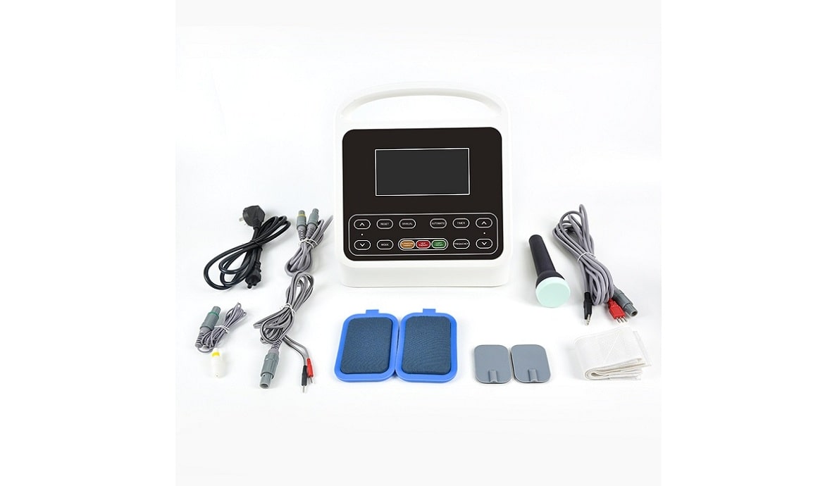 Nuopuen dds bioelectric therapy massage machine with laser pulse ultrasonic thermal magnetic therapy function